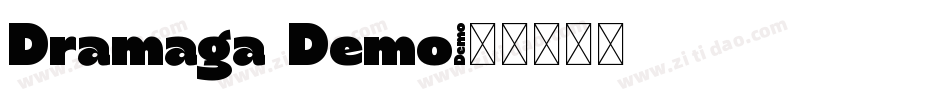 Dramaga Demo字体转换